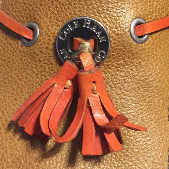 Cole Haan Leather Loafers with Tassels Size 9B - Picture 4 of 8